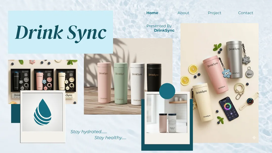 ปก DrinkSync Business Pitch