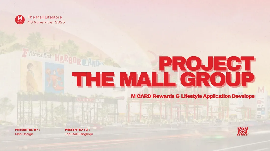 ปกงานนำเสนอ The Mall Lifestore